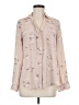 Candie's 100% Polyester Tan Long Sleeve Blouse Size M - photo 1