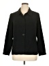 Allison Woods 100% Polyester Solid Black Blazer Size 16w - photo 1