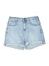 Hot Topic Blue Denim Shorts Size 5 - photo 1