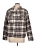 Lucky Brand Plaid Gray Jacket Size L - photo 1