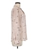 Candie's 100% Polyester Tan Long Sleeve Blouse Size M - photo 4