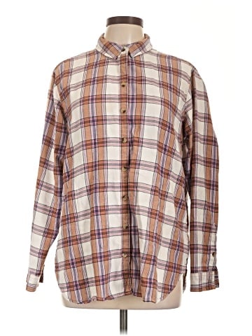 Jachs Girlfriend Long Sleeve Button-Down Shirt (view 1)