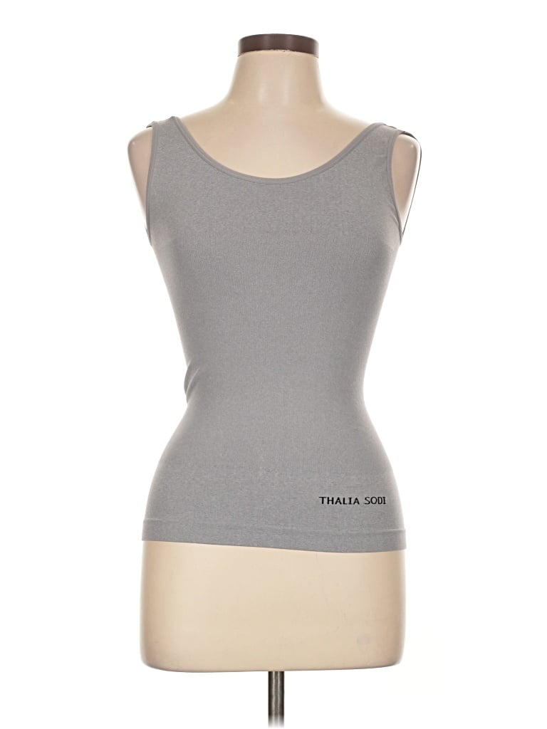 Pre-owned Thalia Sodi Sleeveless T-shirt In Gray