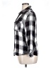 Sanctuary Plaid Silver 3/4 Sleeve Button-Down Shirt Size XL - photo 5