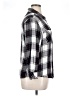 Sanctuary Plaid Silver 3/4 Sleeve Button-Down Shirt Size XL - photo 4