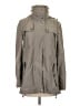 Burberry Brit 100% Polyester Gray Tan Raincoat Size 2 - photo 1