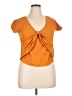 Promod Orange Short Sleeve Top Size XL (estimated) - photo 1