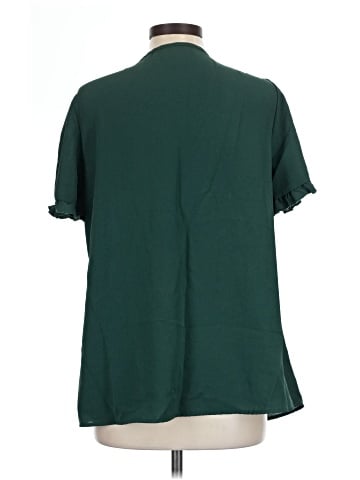 Shein Curve Short Sleeve Blouse (view 2)