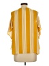 Worthington 100% Polyester Yellow 3/4 Sleeve Blouse Size L - photo 2