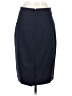 Theory Solid Blue Wool Skirt Size 4 - photo 2