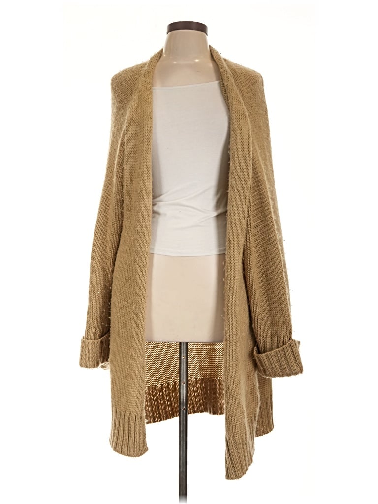 Pre-owned Daytrip Cardigan Sweater In Tan