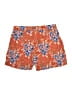 Ann Taylor LOFT Floral Orange Shorts Size 2 - photo 2