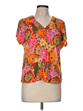 Nicole Miller New York Short Sleeve Blouse