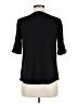 89th & Madison 100% Polyester Black Short Sleeve Top Size M - photo 2