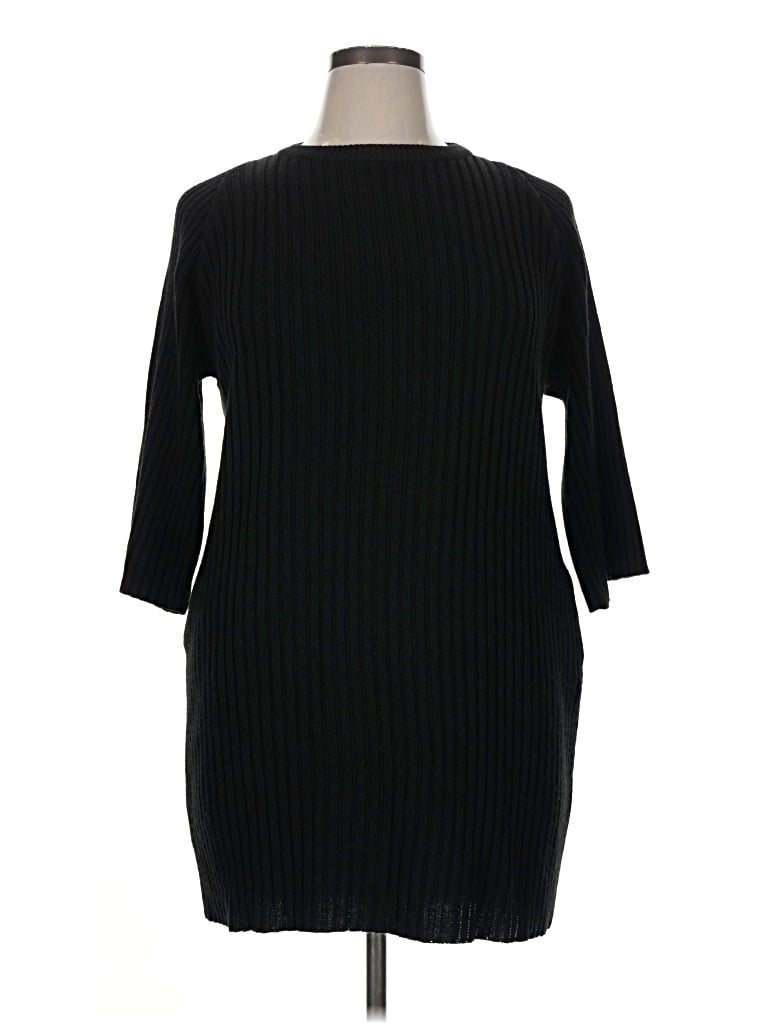Pre-owned Assorted Brands Cardigan Sweater In Black