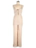 Evolutionary 100% Polyester Solid Tan Jumpsuit Size M - photo 1