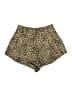 Zara Animal Print Gold Shorts Size XS - photo 1