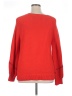 Ann Taylor LOFT 100% Cotton Red Pullover Sweater Size XL - photo 2