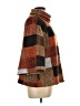 Jodifl 100% Polyester Plaid Brown Turtleneck Sweater Size L - photo 4