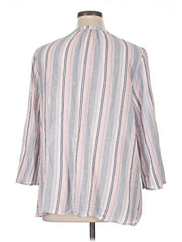 New Directions Long Sleeve Henley (view 2)