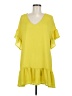 Fab'rik Yellow Short Sleeve Blouse Size M - photo 1