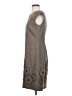 Kay Unger Graphic Gray Casual Dress Size 4 - photo 5