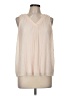 The Limited 100% Polyester Ivory Sleeveless Blouse Size M - photo 1