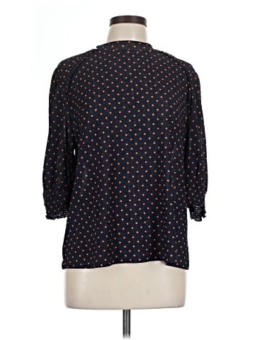 Zara W&B Collection 3/4 Sleeve Blouse (view 1)