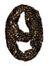 Express 100% Rayon Animal Print Gold Tan Scarf One size - photo 1