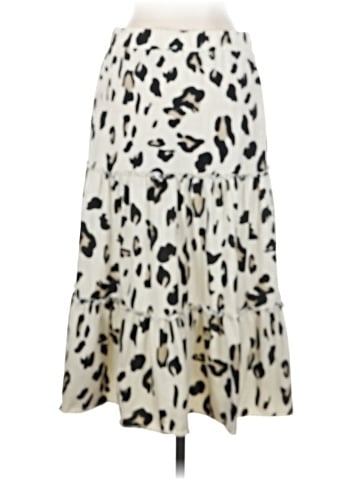 Tickled Teal Casual Skirt (view 2)
