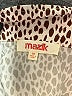 Mazik 100% Polyester Animal Print Brown Long Sleeve Blouse Size M - photo 7