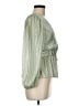 Mine Green Long Sleeve Blouse Size M - photo 4