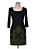 Max Studio Graphic Black Cocktail Dress Size M - photo 1