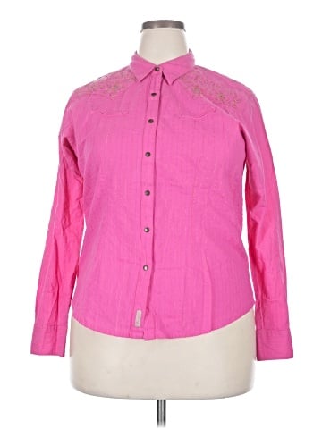 Wrangler Jeans Co Long Sleeve Button-Down Shirt (view 1)