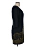 Max Studio Graphic Black Cocktail Dress Size M - photo 4