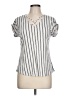 The Workshop Gray Silver Short Sleeve Henley Size L - photo 1