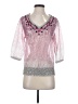 Akemi + Kin Pink 3/4 Sleeve Blouse Size S - photo 1