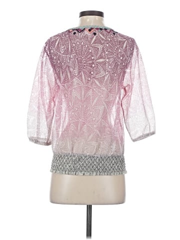 Akemi + Kin 3/4 Sleeve Blouse (view 2)