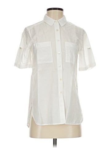 Theory Short Sleeve Button-Down Shirt (view 1)