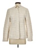 Elleven 100% Polyester Tweed Ivory Jacket Size L - photo 1