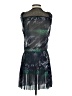 Unbranded Graphic Black Cocktail Dress Size S (estimated) - photo 2