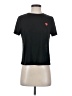 Shein 100% Polyester Hearts Black Short Sleeve T-Shirt Size 4 - photo 1
