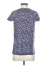 Assorted Brands 100% Polyester Blue Short Sleeve Blouse Size S - photo 2