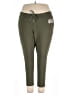 Gap Solid Green Active Pants Size XXL - photo 1