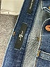 7 For All Mankind Hearts Blue Jeans Size 27 waist - photo 7