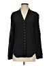 Chelsea And Walker 100% Polyester Black Long Sleeve Blouse Size 4 - photo 1