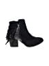 Very G Black Ankle Boots Size 7 1/2 - photo 1