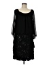 Scarlett 100% Polyester Black Cocktail Dress Size 8 - photo 1