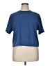 Fabletics Blue Short Sleeve Top Size XL - photo 1
