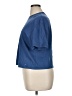Fabletics Blue Short Sleeve Top Size XL - photo 5